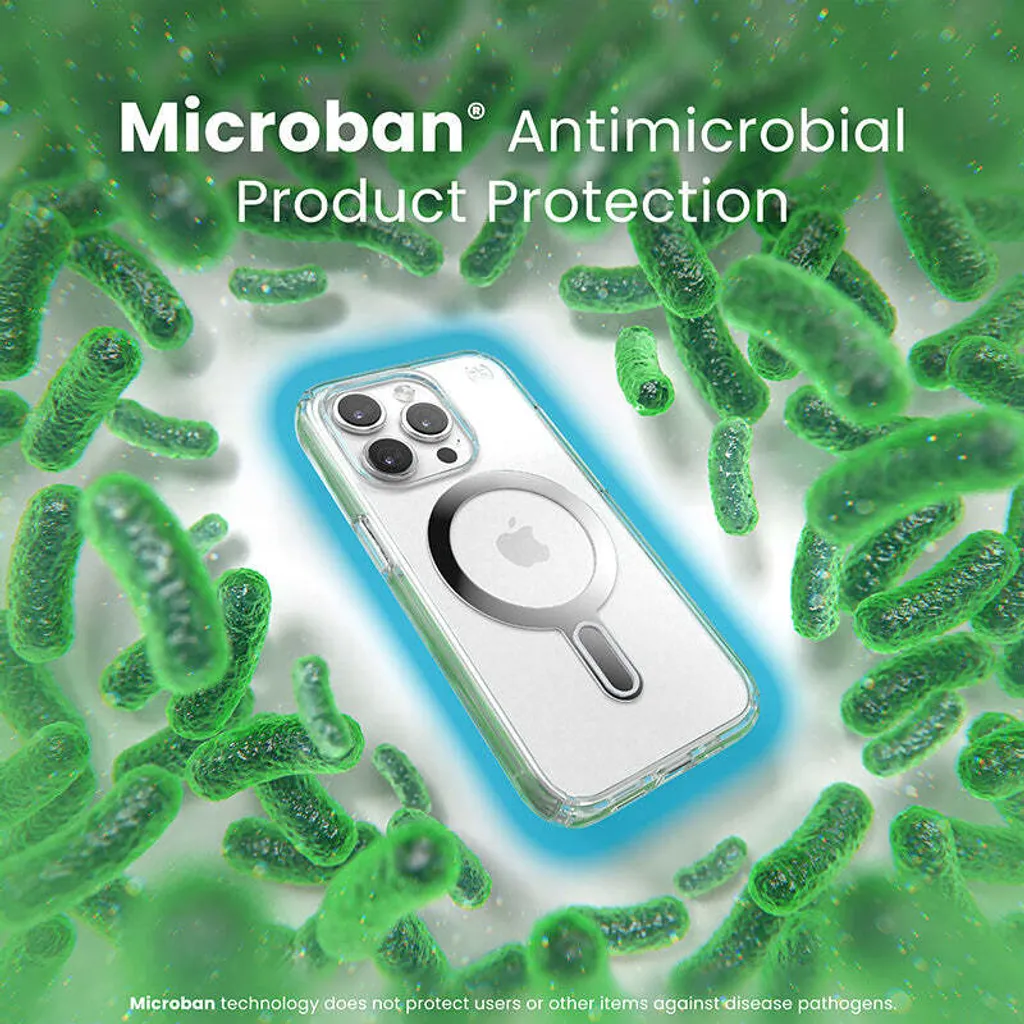 Coque Anti-rayures iPhone 15 Pro Speck MagSafe Transparente Robuste
