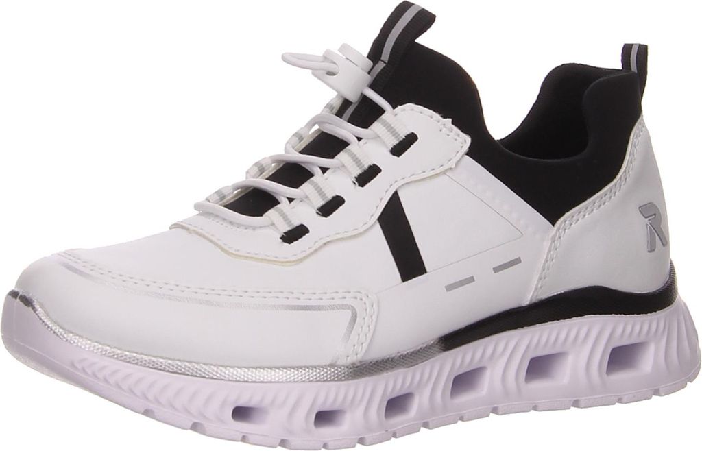 Rieker Sneaker in weiss/weiss kombi, Gr. 37 Produktbild 