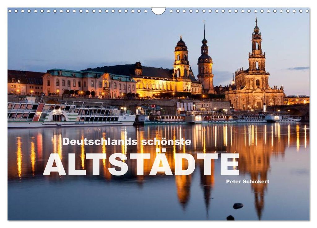 Deutschlands schönste Altstädte (Wandkalender 2027 DIN A3 quer), CALVENDO Monatskalender