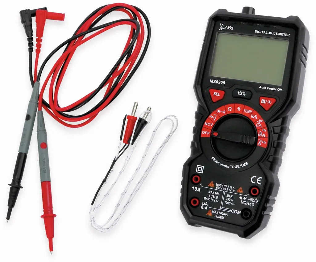 Multimètre VA LABS MS0205 True RMS pour corriger vos pannes électriques - 10
