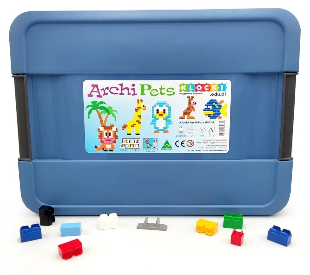 Klocki ArchiPets 630 piezas: figuras de animales para Imagen del producto 