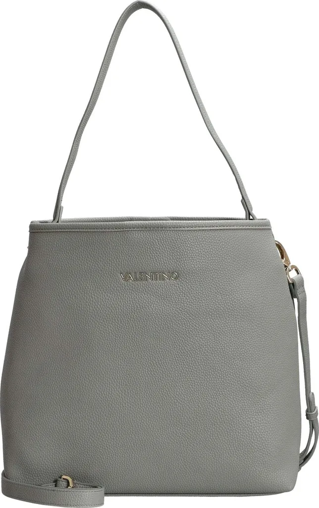 Sac à main épaule Brixton Valentino Bags gris poudré format moyen 31 cm