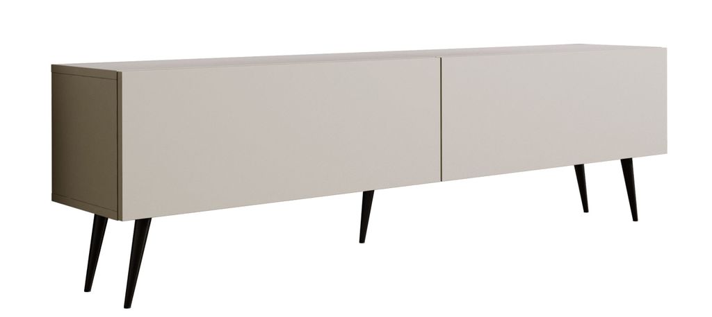 Mueble para televisión: Cachemira, patas negras, 170 x 52 x Imagen del producto 