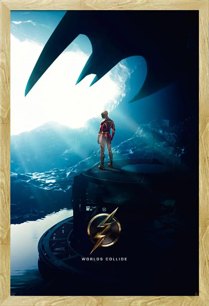 Poster The Flash Teaser con Cornice Shinsuke Maxi Faggio 61x91,5 cm