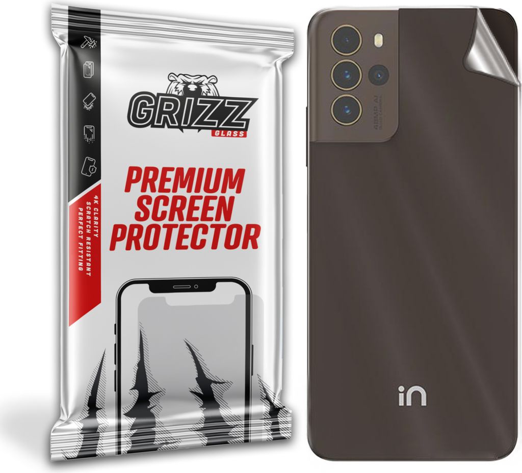 Folie hinten GrizzGlass UltraSkin für Micromax in Note 2