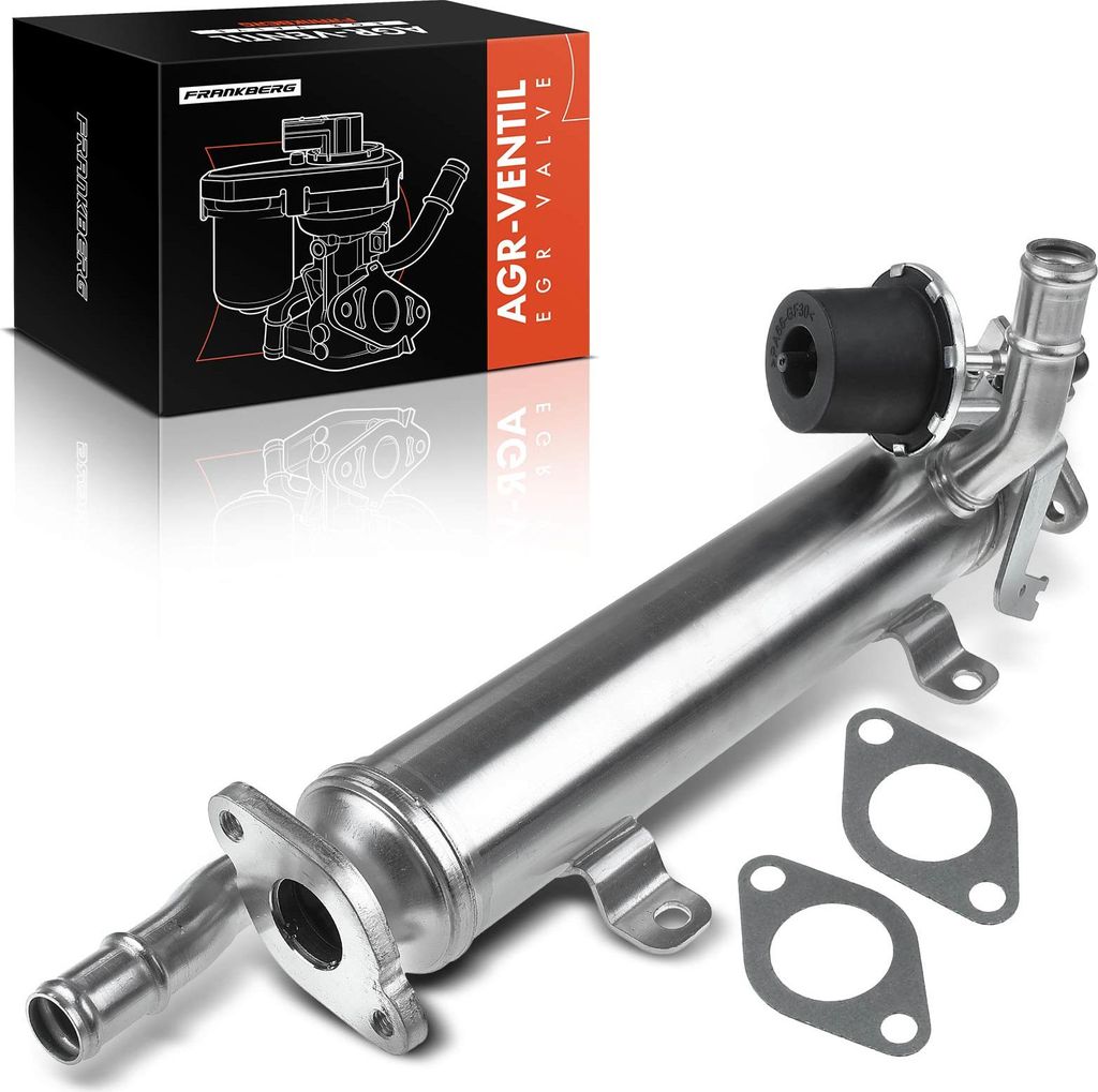 Frankberg 1x AGR-Ventil Abgasrückführungsventil für VW Golf Passat Sharan Tiguan Touran Audi A3 Mitsubishi Seat Skoda