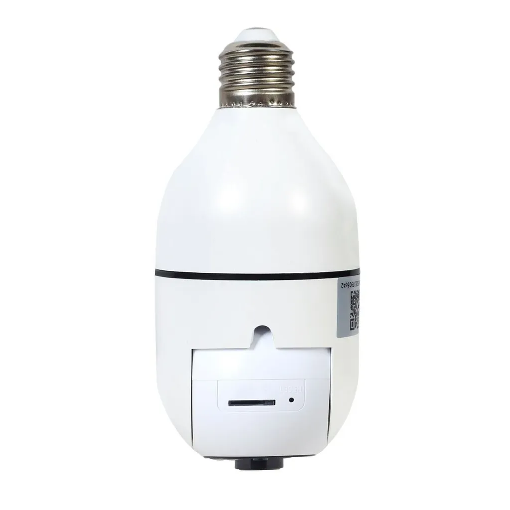 Gembird Caméra de Surveillance WiFi 1080p rotative avec culot E27