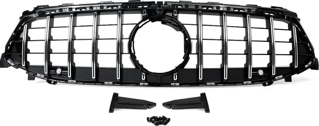 Grille de Calandre ABS Noir Chromé avec Finition Rennsport Haute Résistance
