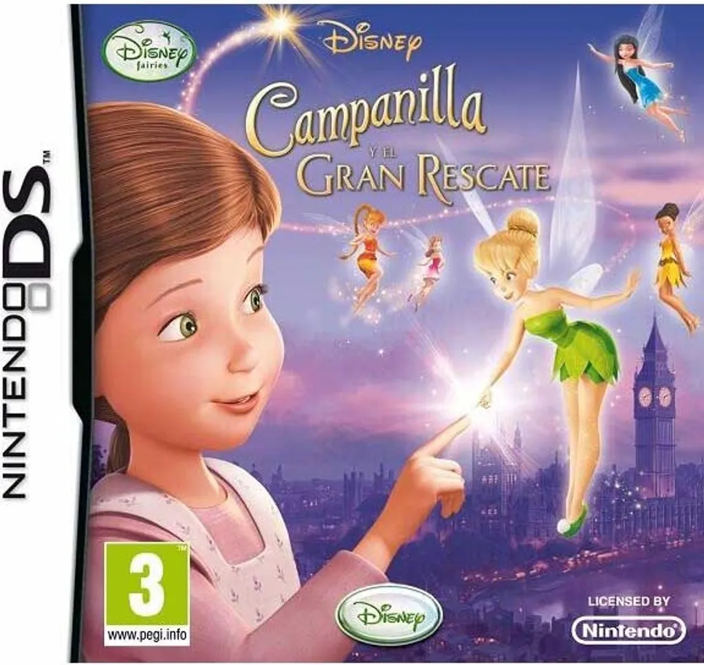 Jeu Nintendo DS pour Enfant Disney Clochette Sauvetage des Fées PAL