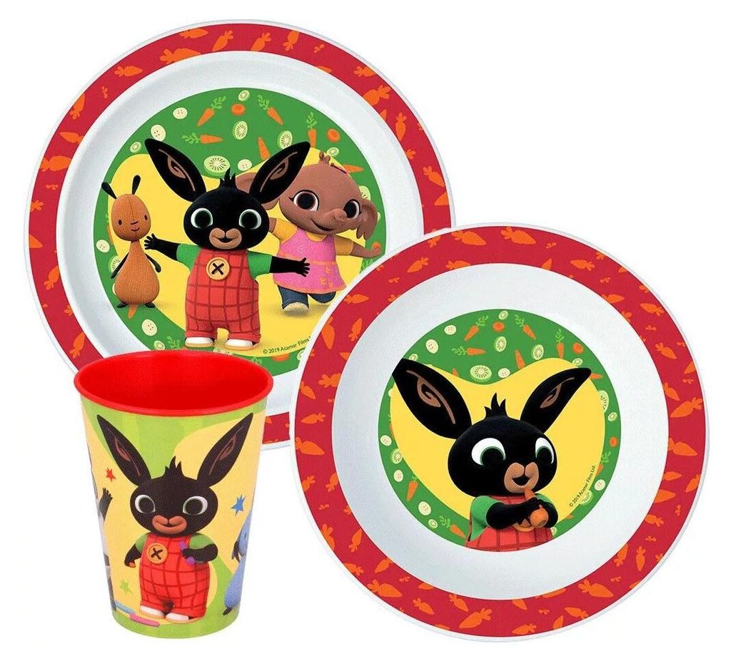 Sada riadu Happy Bunny, mikromateriálová sada, s pohárom Obrázok produktu 