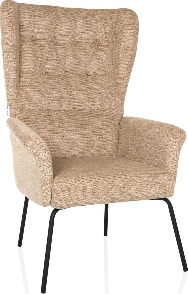 hjh LIVING Polstersessel HAVENIO Stoff Sessel Relaxsessel gepolstert