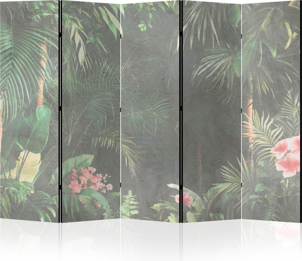 LUMASOUL Paravent doppelseitiger, Paravent Raumteiler Innen, Natur Motiv, 225x172 cm