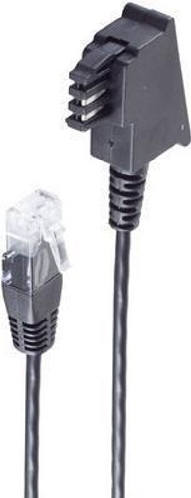 shiverpeaks BS12-09015 Telefonkabel 0,5 m Schwarz (BS12-09015)