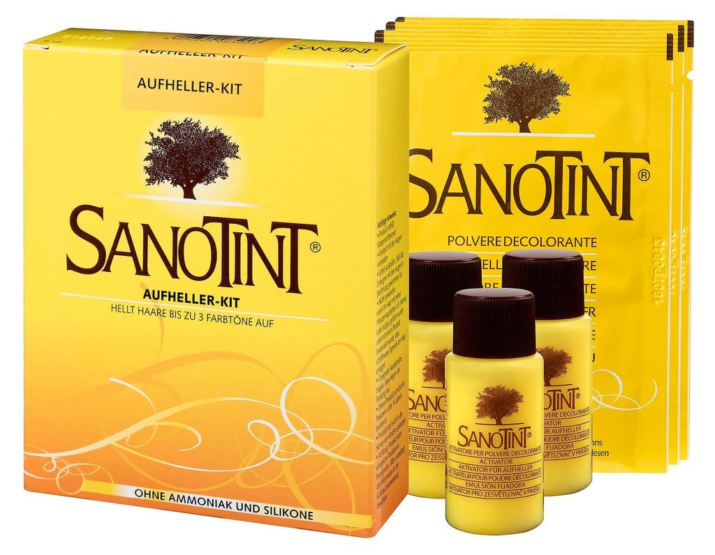 SANOTINT Aufheller-Kit 125ml sanfte Blondierung schonende Aufhellung