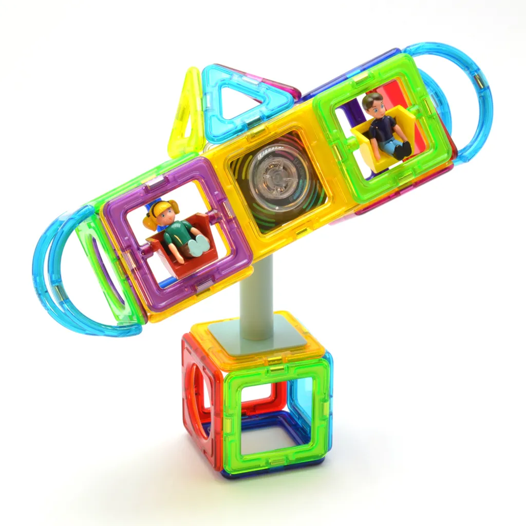 Magformers Emotion Spin 74 pièces : Jeu de construction magnétique expert - 13