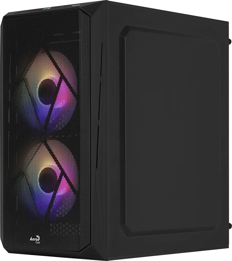 Boîtier PC Compact AeroCool CS-107 v2 pour Setup Gaming Micro-ATX - 5