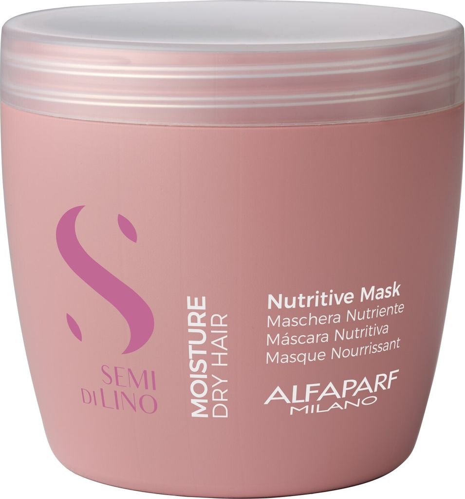 Alfaparf Milano Semi Di Lino Moisture Nutritive Mask 500 ml Produktbild 3