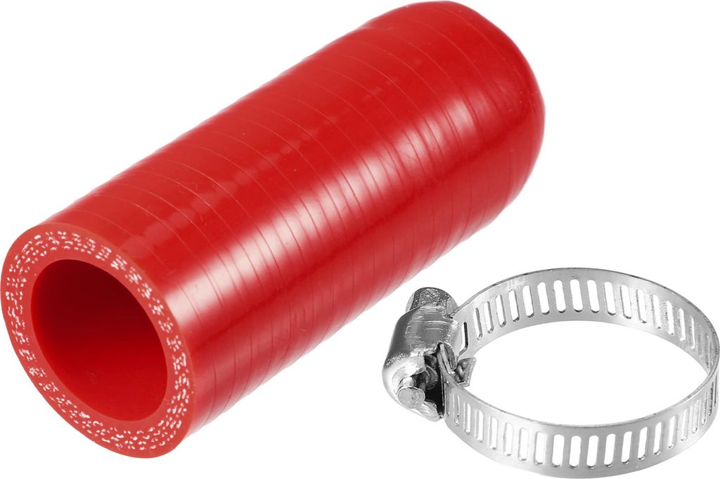 1 Satz 25mm 0,98" ID Universal-Silikonschlauchkappe - Auto - Silikon Rot