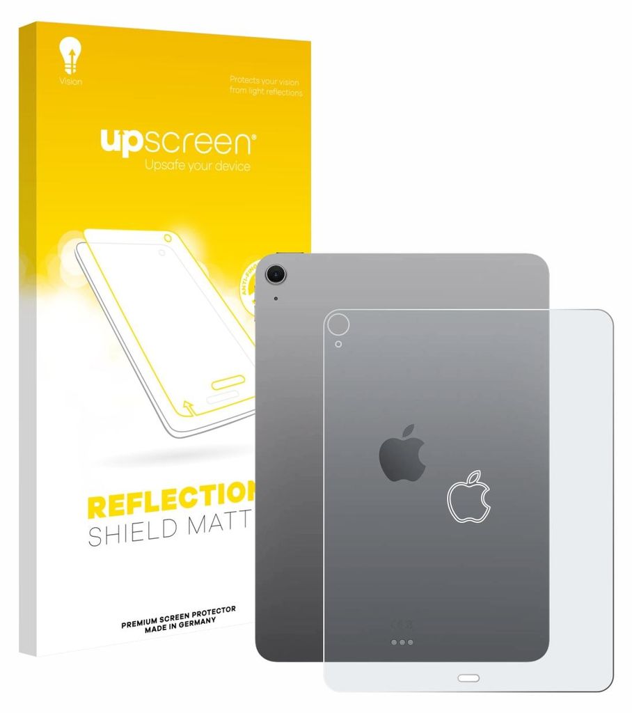 upscreen Schutzfolie für Apple iPad Air 13" M4 2026 (Rückseite) Displayschutz Displayschutzfolie Folie Matt Entspiegelungsfolie