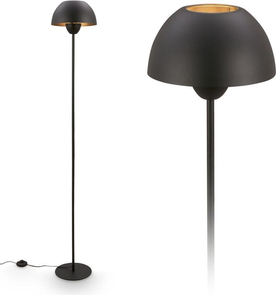 Stehlampe Stehleuchte Standleuchte Wohnzimmer Kabelschalter Produktbild 