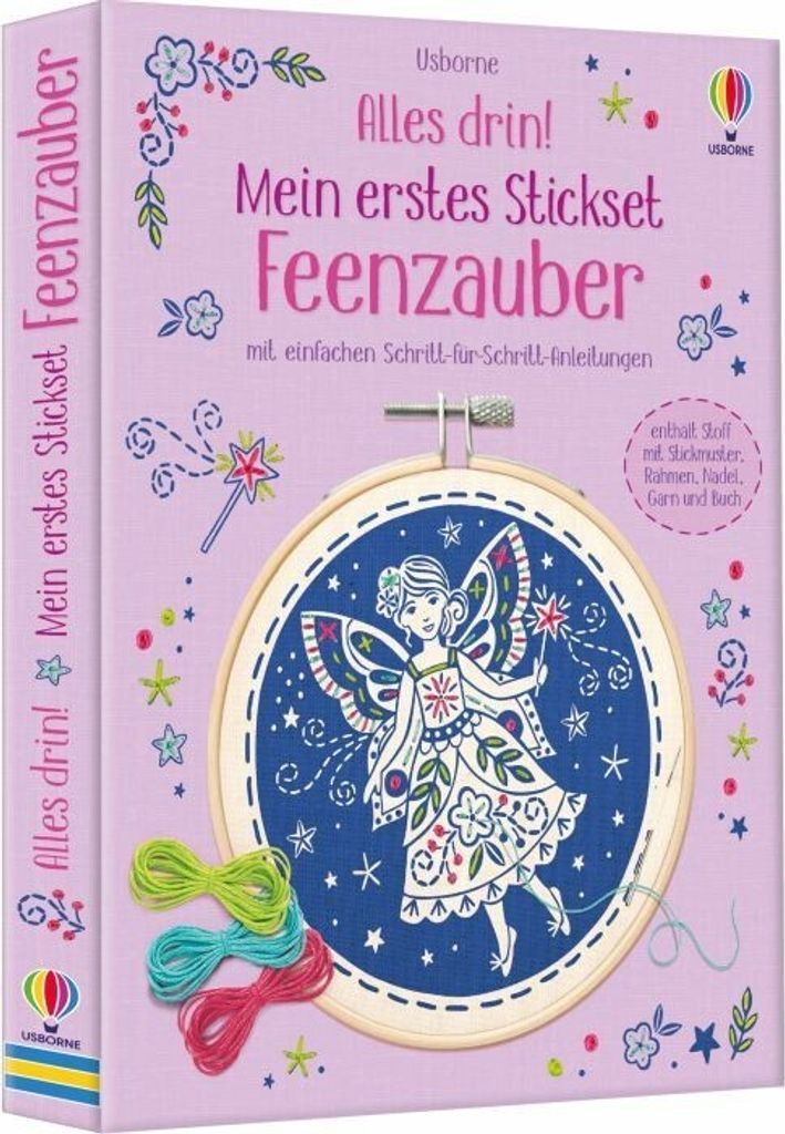 Mein erstes Stickset: Feenzauber