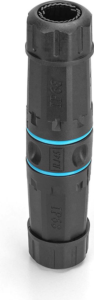 DIGITUS Outdoor Kabel-Verbinder Kat. 6A RJ45 schwarz