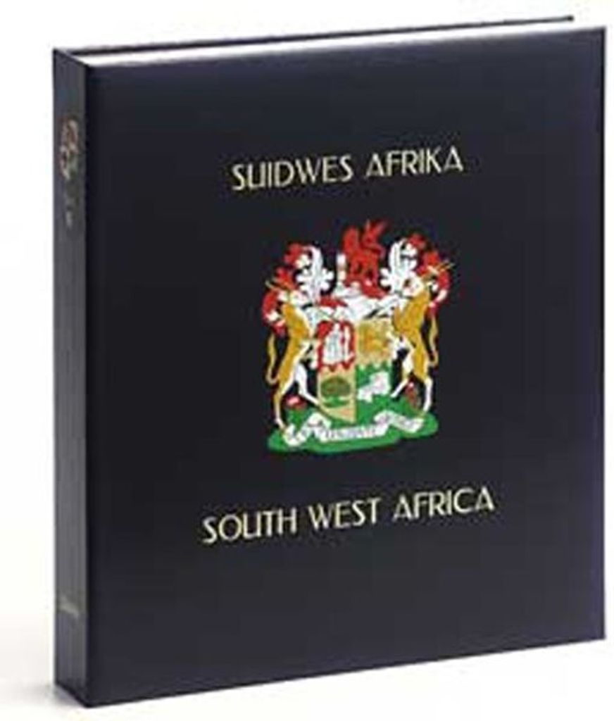 DAVO 9443 Luxus Leerbinder Briefmarkenalbum S.W Afrika / Namibia III