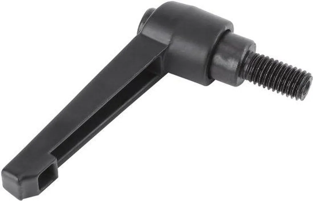 Poignée de serrage réglable M8 avec levier indexable et boulon 16-60mm