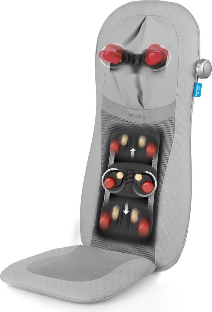 medisana MCG 810 Gel Shiatsu Massagesitzauflage Massageauflage mit Wärmefunktion