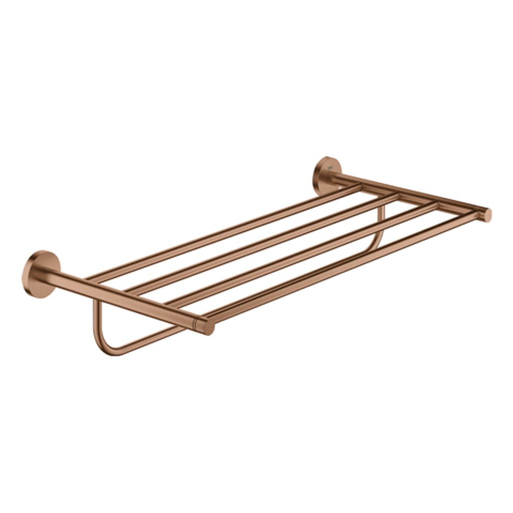 Grohe Multi-Badetuchhalter Essentials 55cm, verd. Befestig., w suns gebürstet