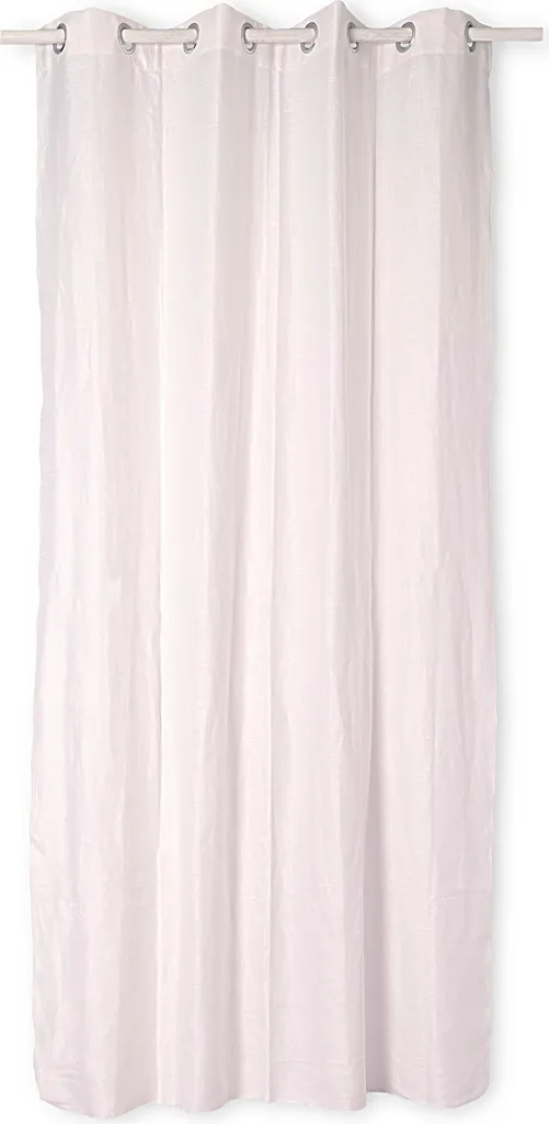 Rideau blanc HappyFriday 140 x 280 cm pour illuminer votre salon ou chambre