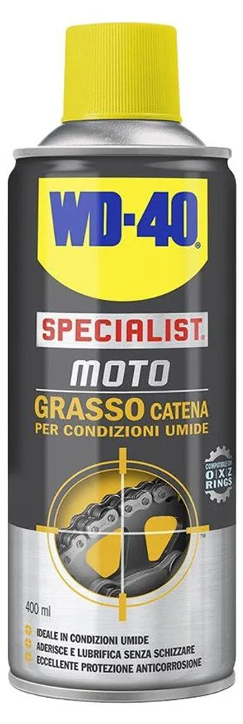 Entretenir sa Chaîne Moto avec WD-40 400ml - Protection Longue Durée Route