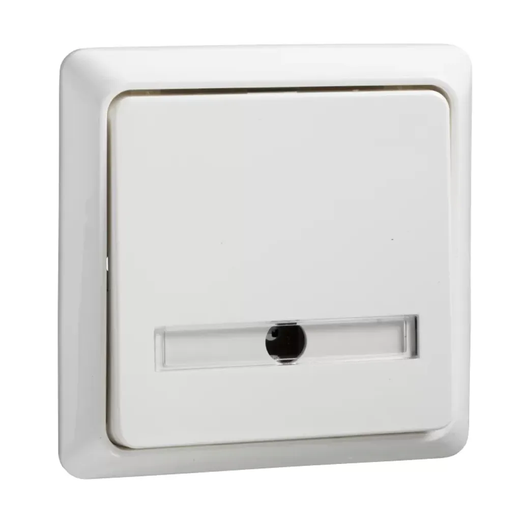 Bouton poussoir d'identification blanc NO 506124 - Fini les erreurs !