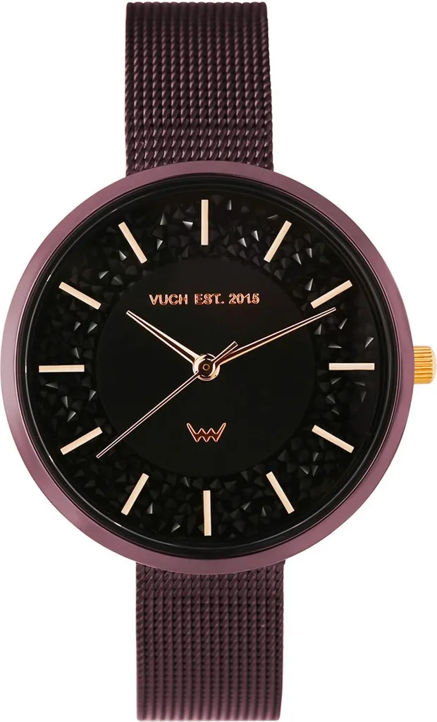Montre Élégante pour Soirée et Quotidien Vuch Sparkly Violette Brillante