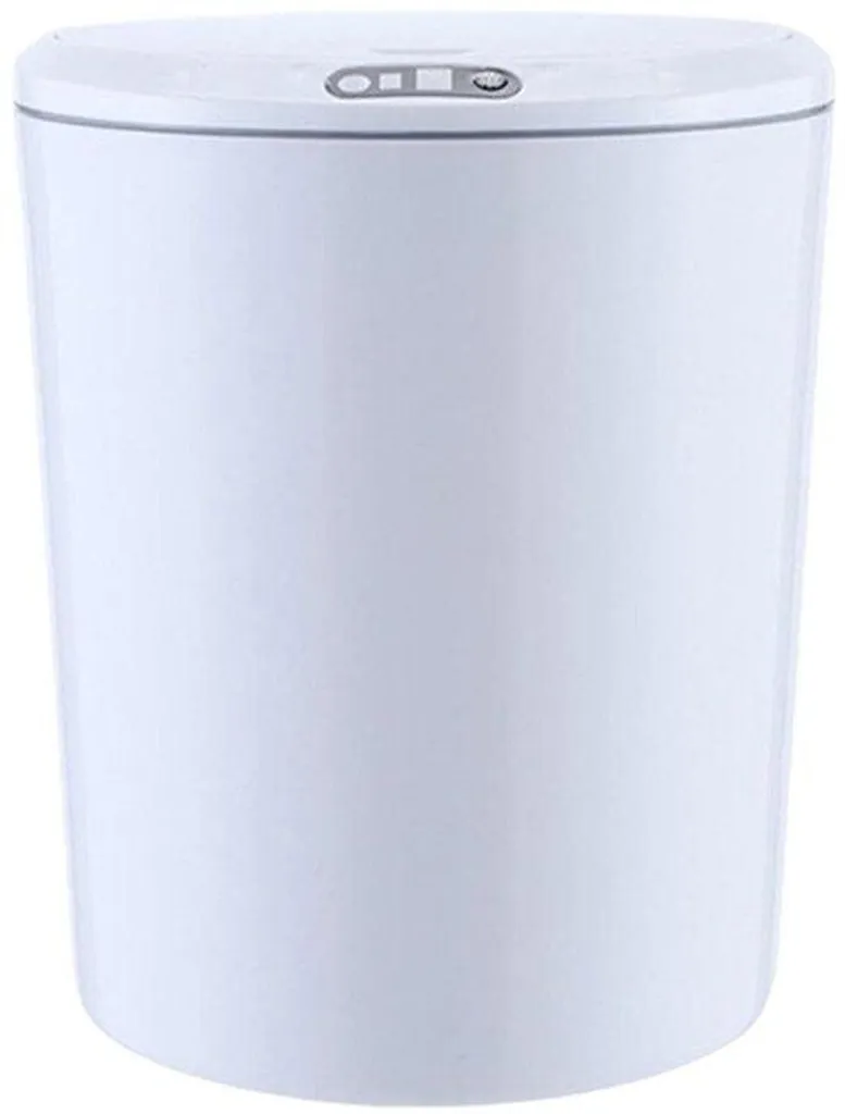 Petite poubelle de salle de bain automatique 5 L avec ouverture sans contact
