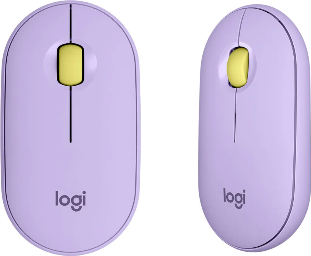 Logitech Pebble M350 Souris Ambidextre Bluetooth et RF pour PC et Mac - 3