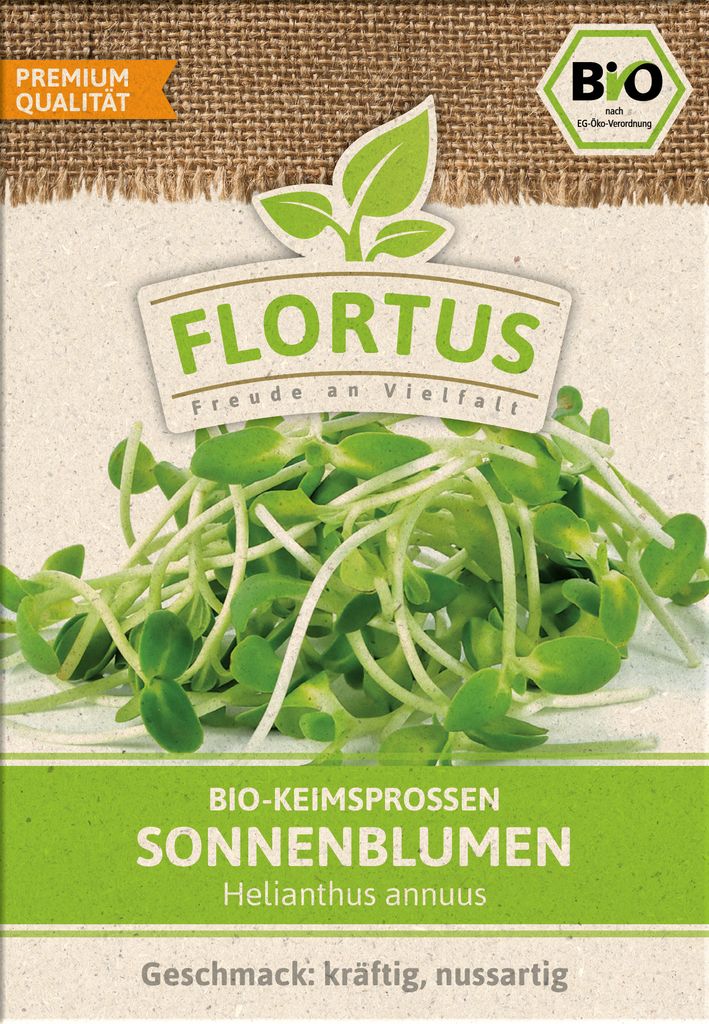 Keimsprossen Sonnenblume | Keimsprossen von FLORTUS