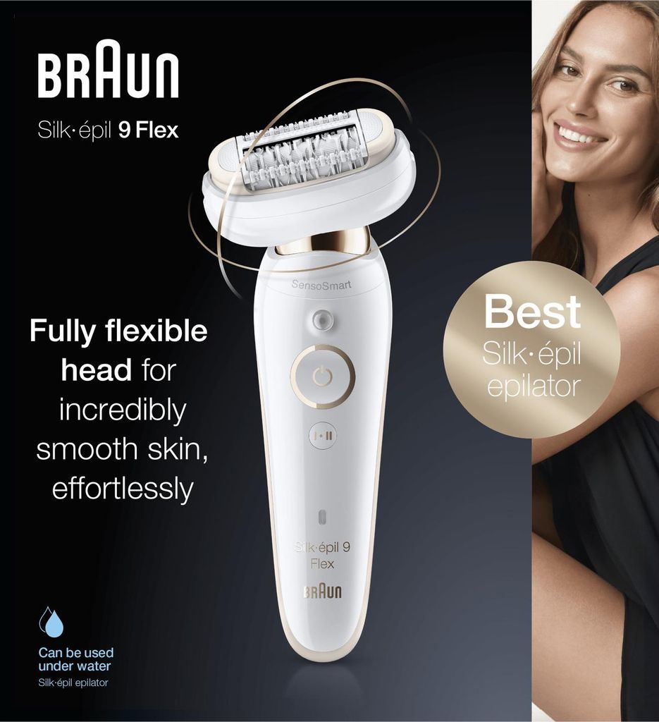 Braun Silk-épil 9 Flex 9-001, Epilatore Donna Testina Immagine del prodotto 