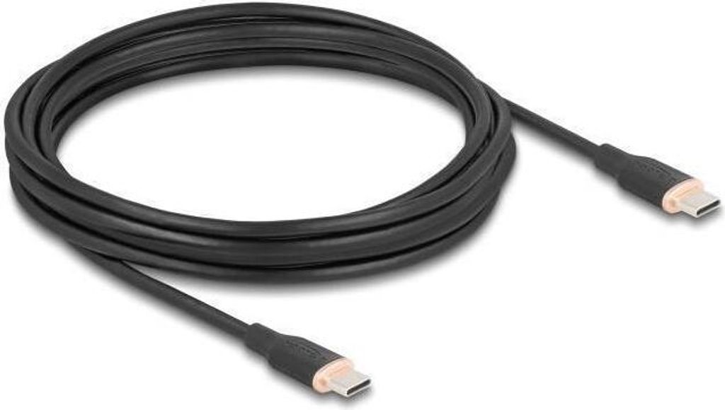 Delock USB 2.0 Kabel USB-C Stecker zu Stecker PD 3.0 60 W 4 Produktbild 