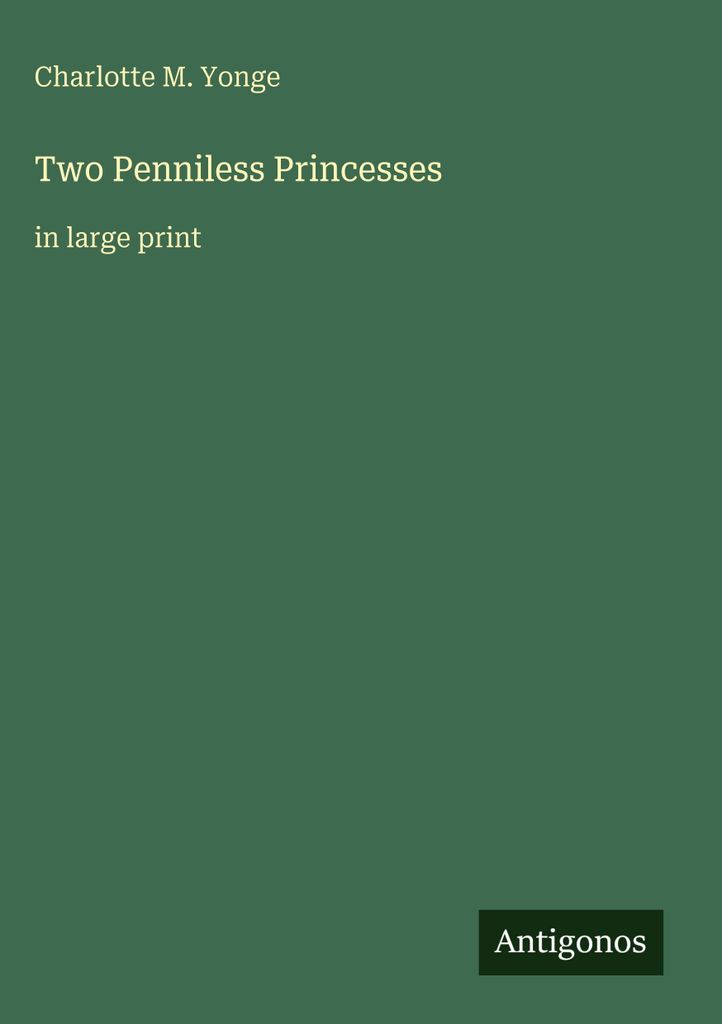Two Penniless Princesses