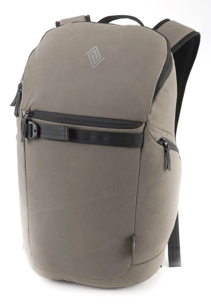 NITRO zaino per laptop zaino con scomparto per laptop Urban Collection Nikuro Backpack 26L Waxed Lizard grigio