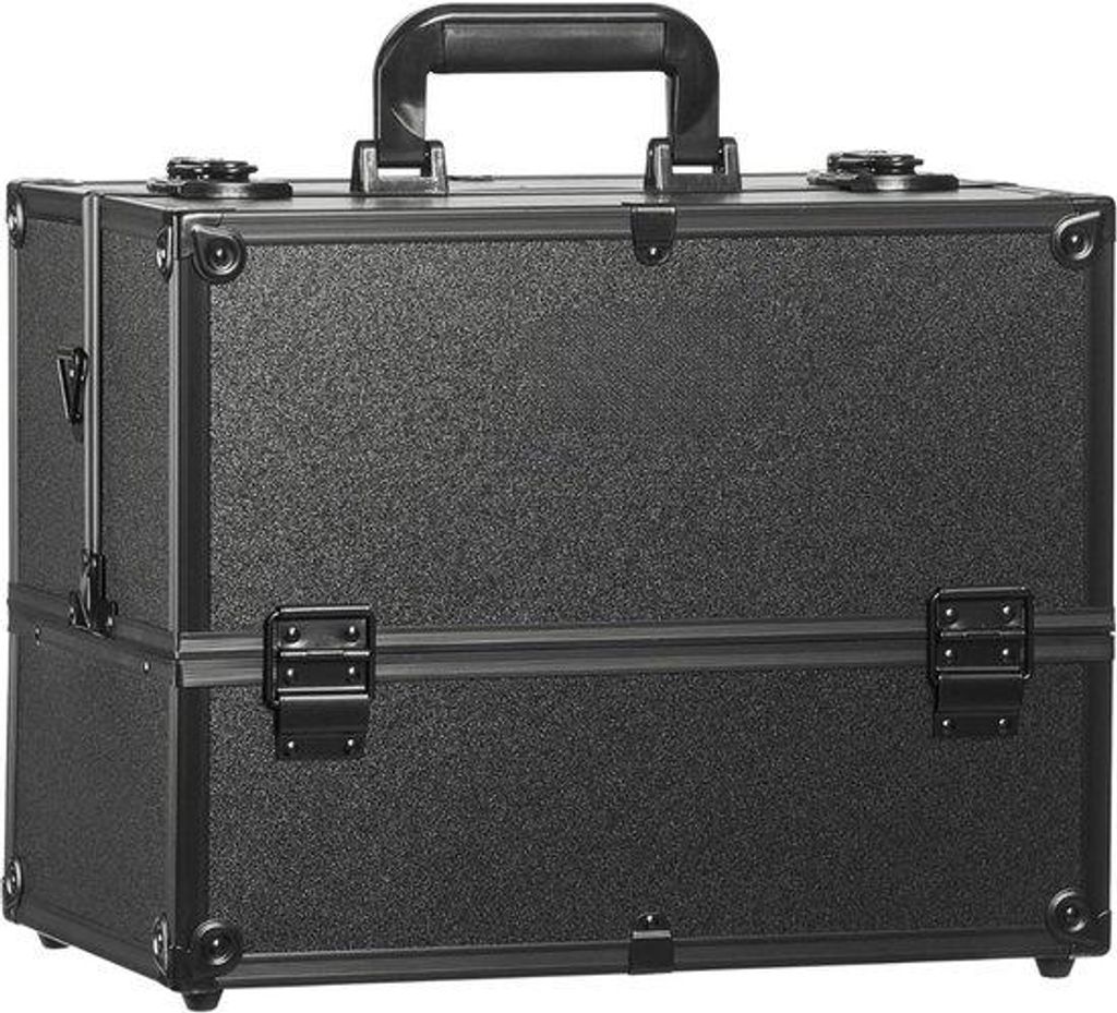 Make-up-Koffer-Trolley - Ideal für Reisen - Kosmetik-Koffer - Beauty-Case - Reisekosmetik-Koffer