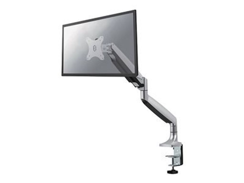 Neomounts Monitor-Halterung NM-D750SILVER silber für 1 Monitor, Tischklemme, Tischbohrung