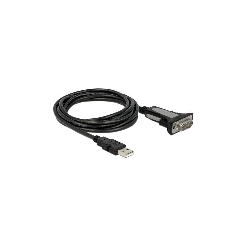 Delock Kabel USB / seriell - USB (M) zu RS-232 (M)