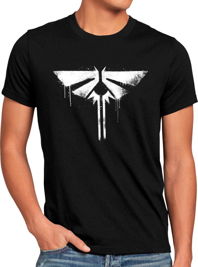 BaumwolleCloud Firefly Herren T-Shirt us last joel ellie left of behind