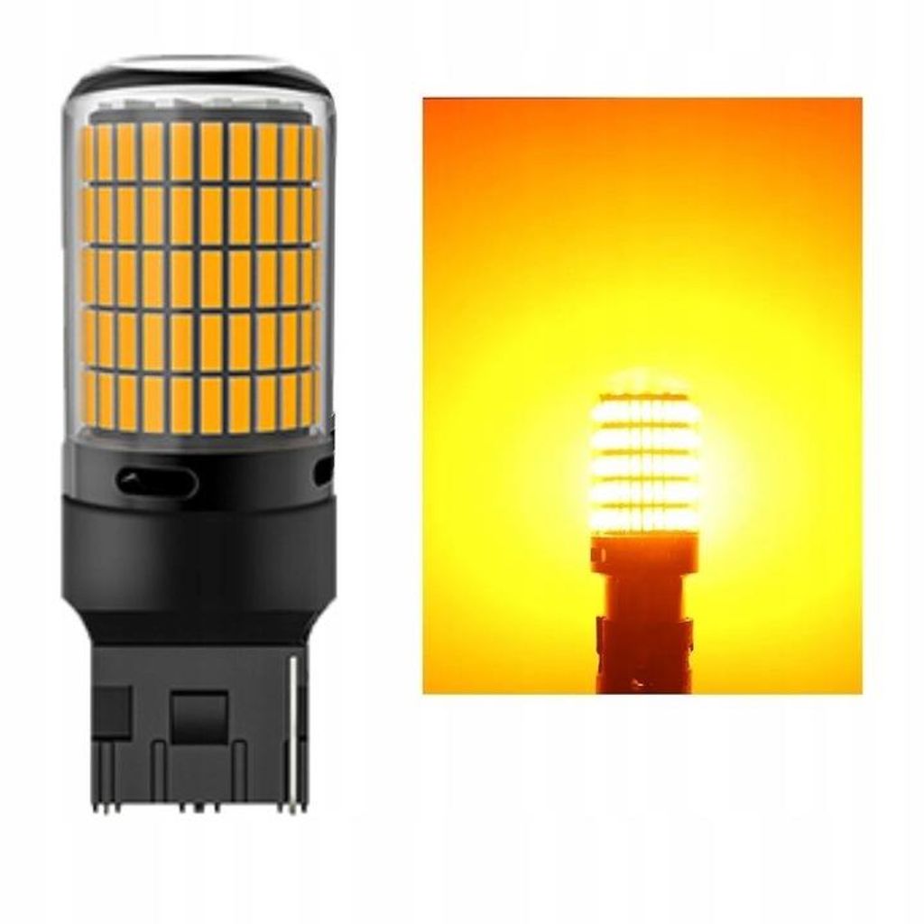 2 sztuki żarówki LED WY21W T20 12V 150 LED JEDNOWŁÓKNOWE Zdjęcie produktu 