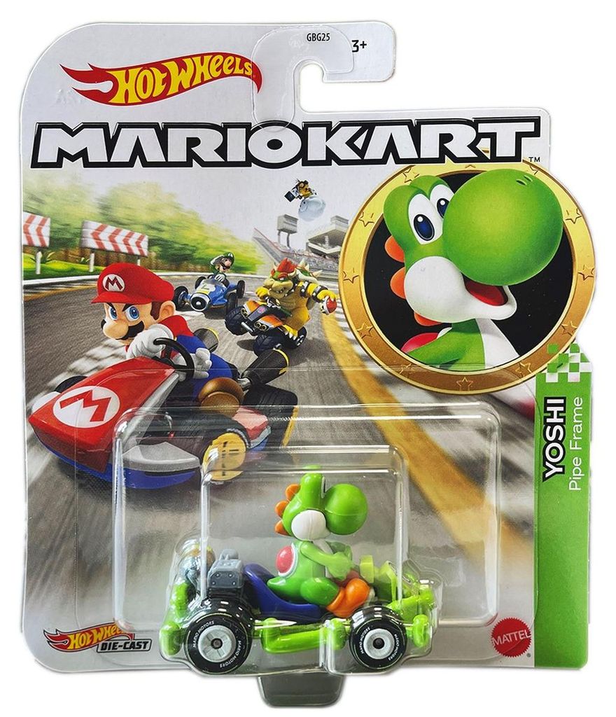 Hot Wheels Mario Kart GRN19, Samochód, 3 lat(a), Zielony Zdjęcie produktu 