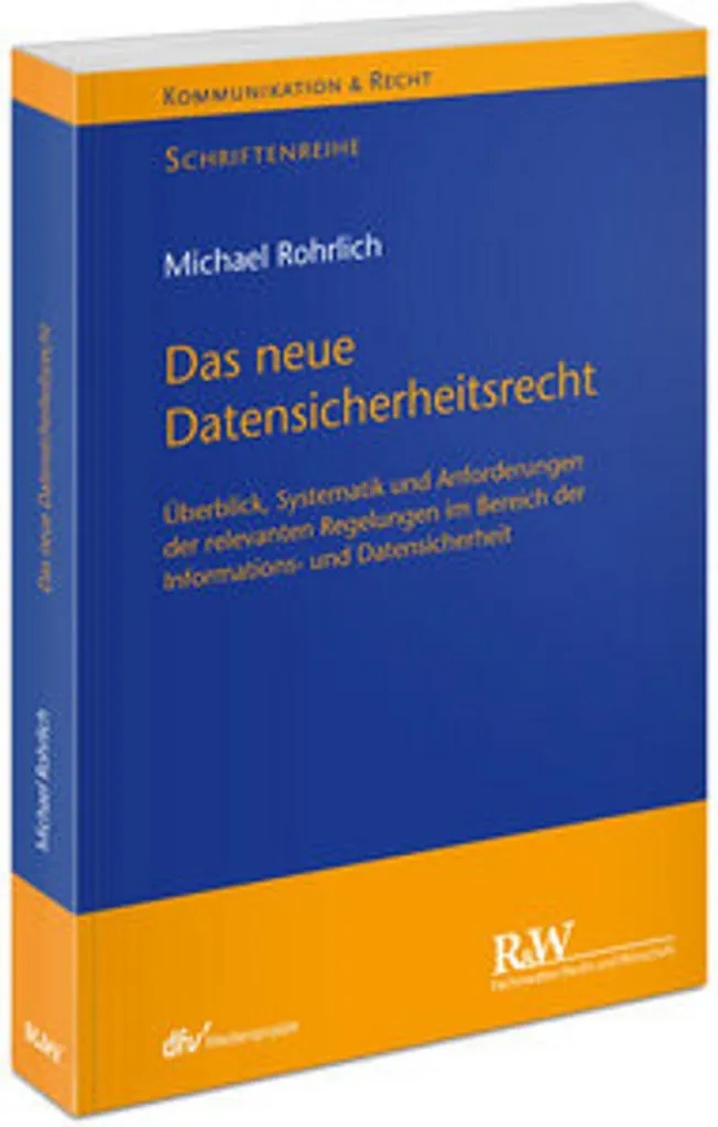 Das neue Datensicherheitsrecht - Guide juridique sécurité des données