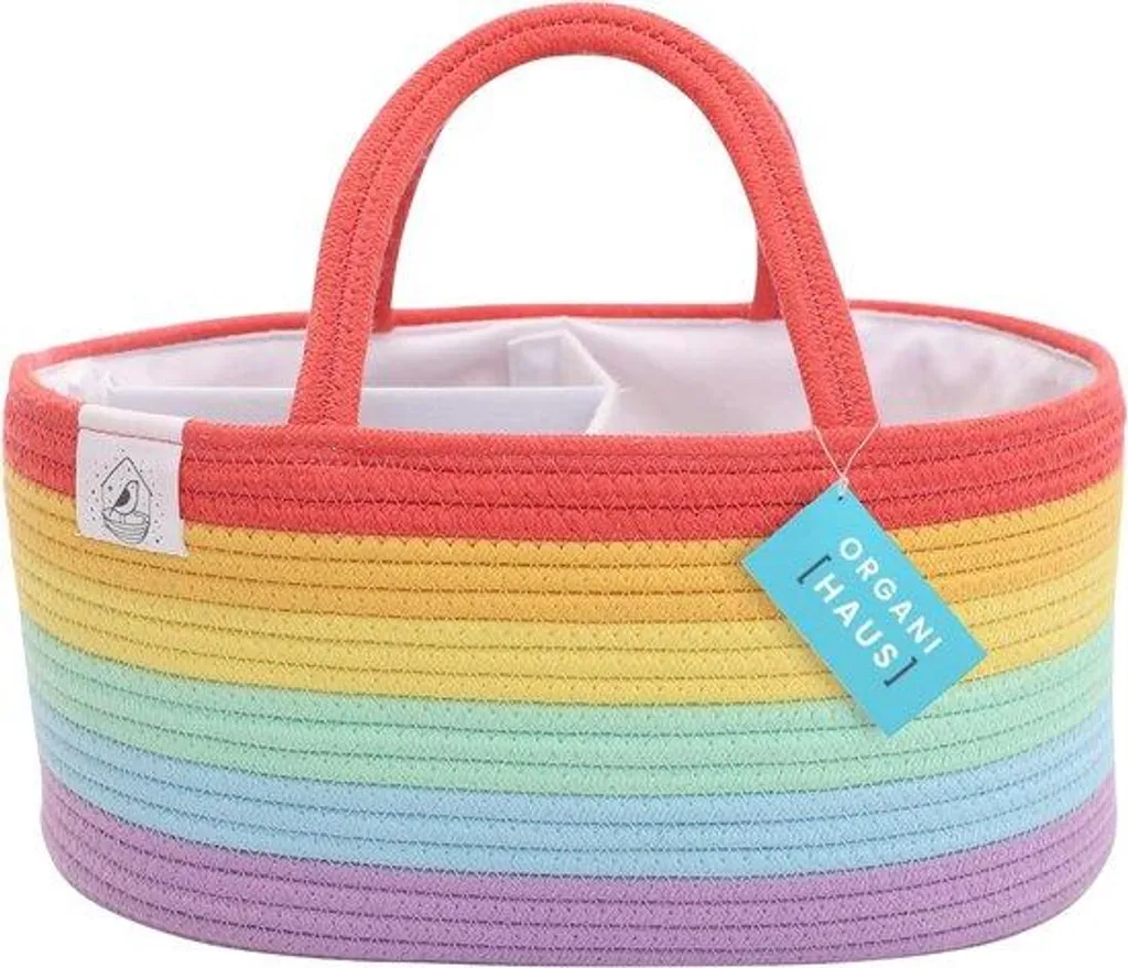 Organiseur à Couches Arc-en-ciel pour Porte-bébé : Rangement Pratique