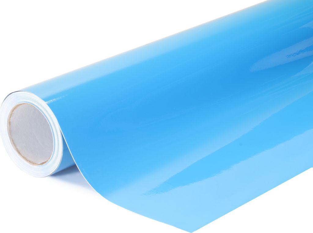 Super glänzend blau wrapfolie 152x1800cm - innen/außen